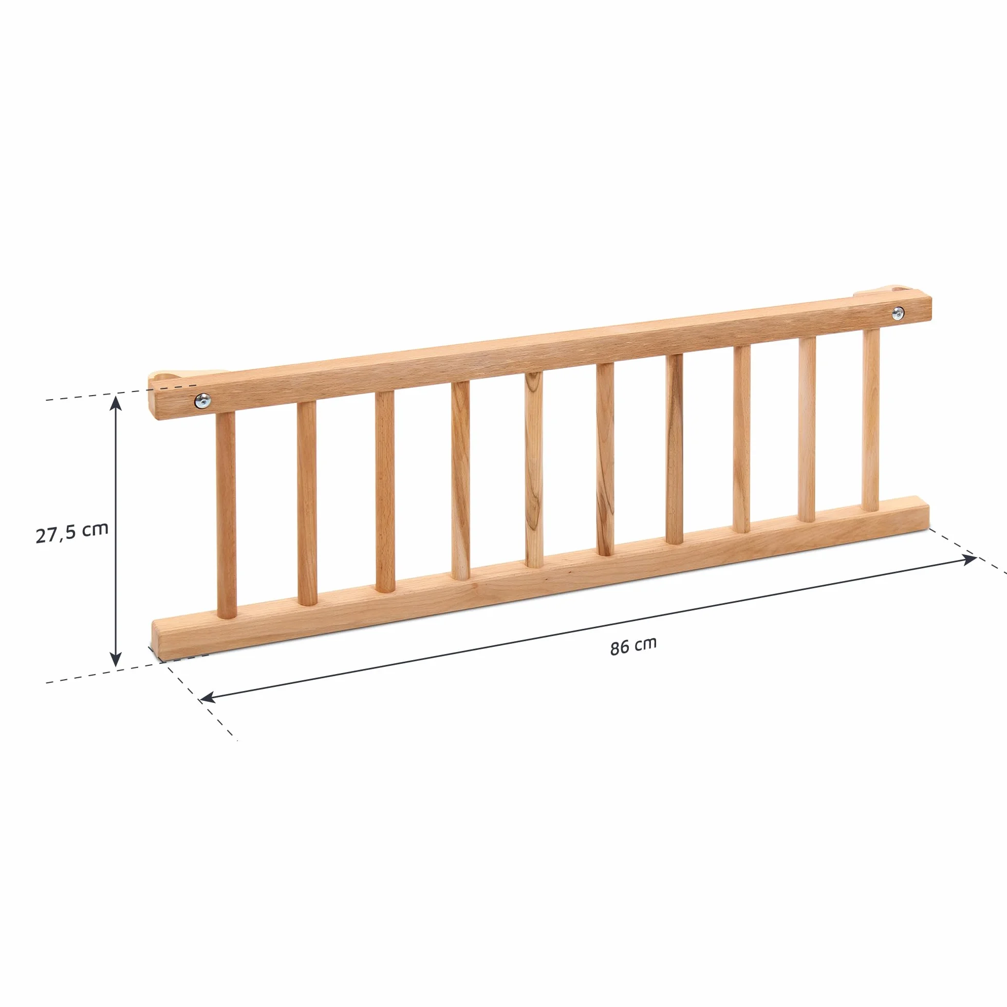 babybay Kratka zamykająca/wózek wiklinowy pasujący do modelu Original i midi (buk rdzeniowy olejowany)