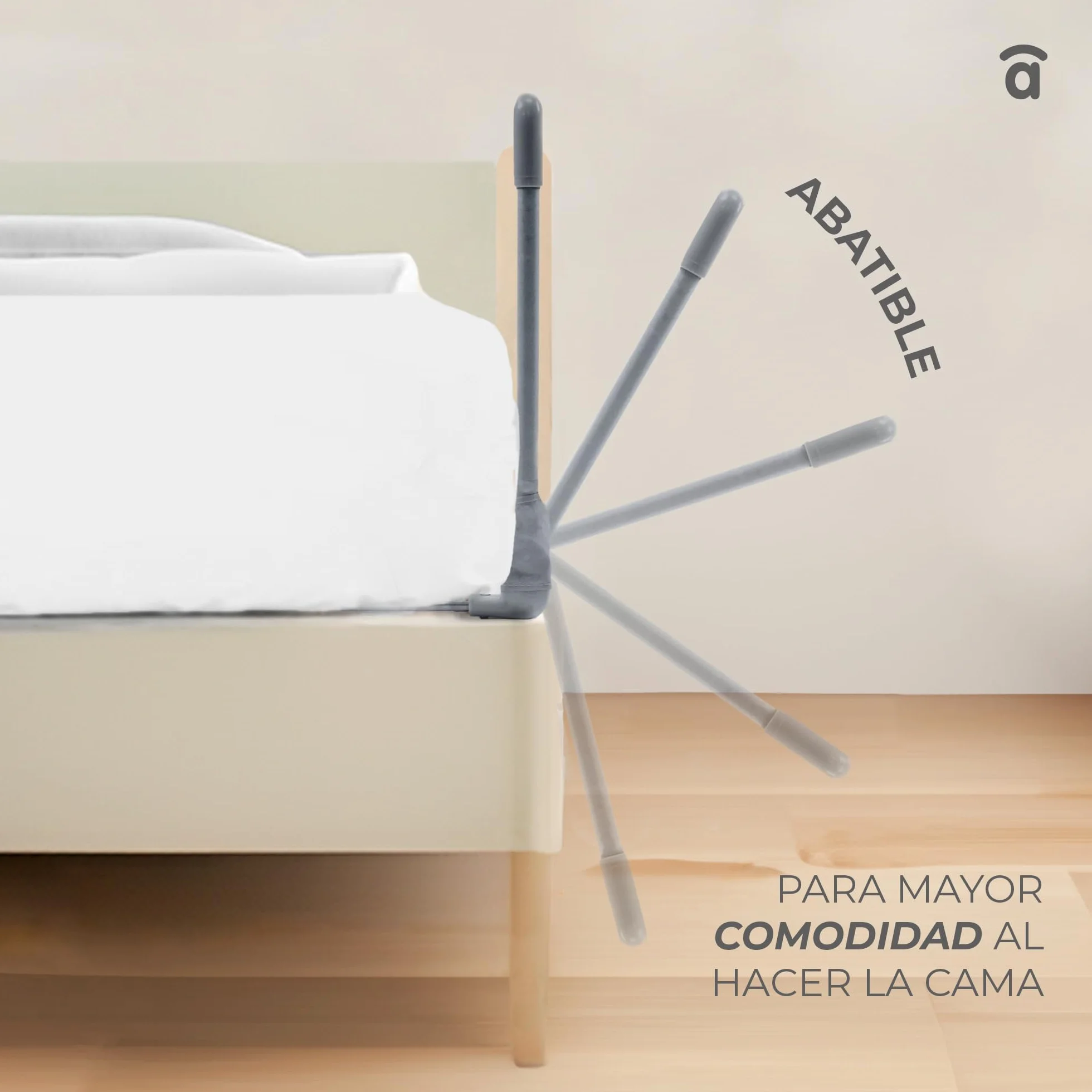 Asalvo Bed Guard 90 cm One Size