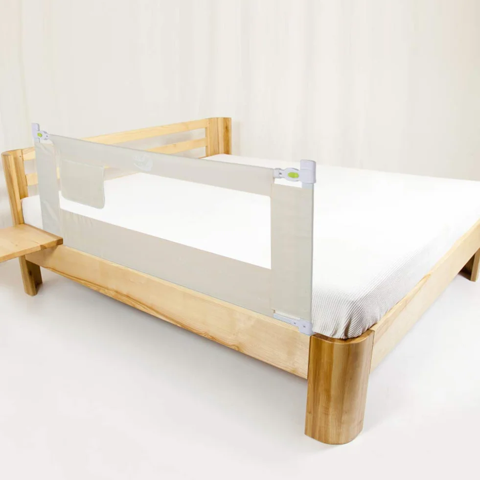 Poręcz do łóżeczka, 200 * 68 cm Składana osłona łóżka, poręcz do łóżeczka dziecięcego, poręcz do łóżeczka dziecięcego, poręcz do łóżeczka dziecięcego, ochrona przed wypadnięciem, ochrona dla małych dzieci, niemowląt i dzieci