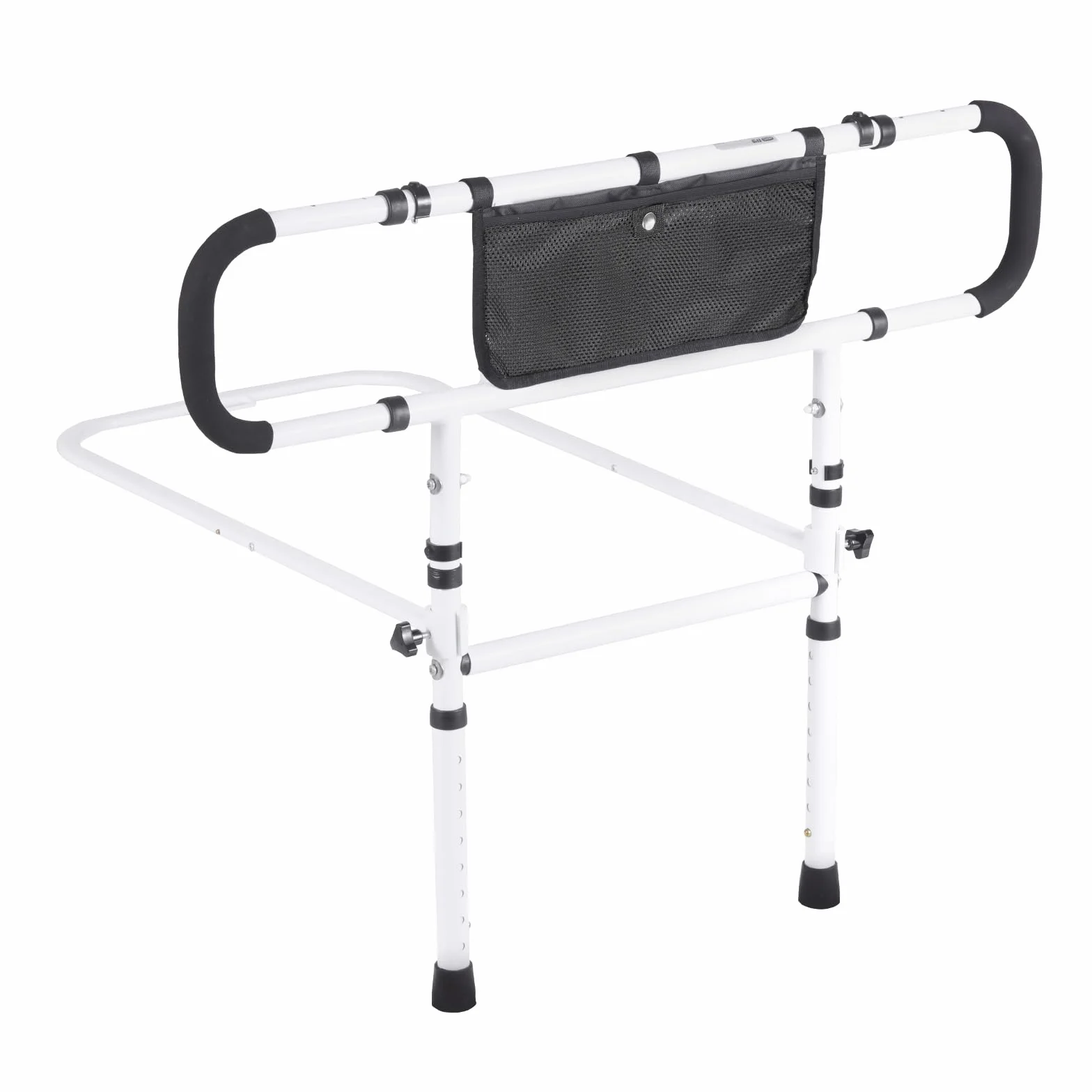 VEVOR Poręcze łóżkowe dla starszych dorosłych 180° Składane balustrady łóżkowe dla osób starszych 450LBS