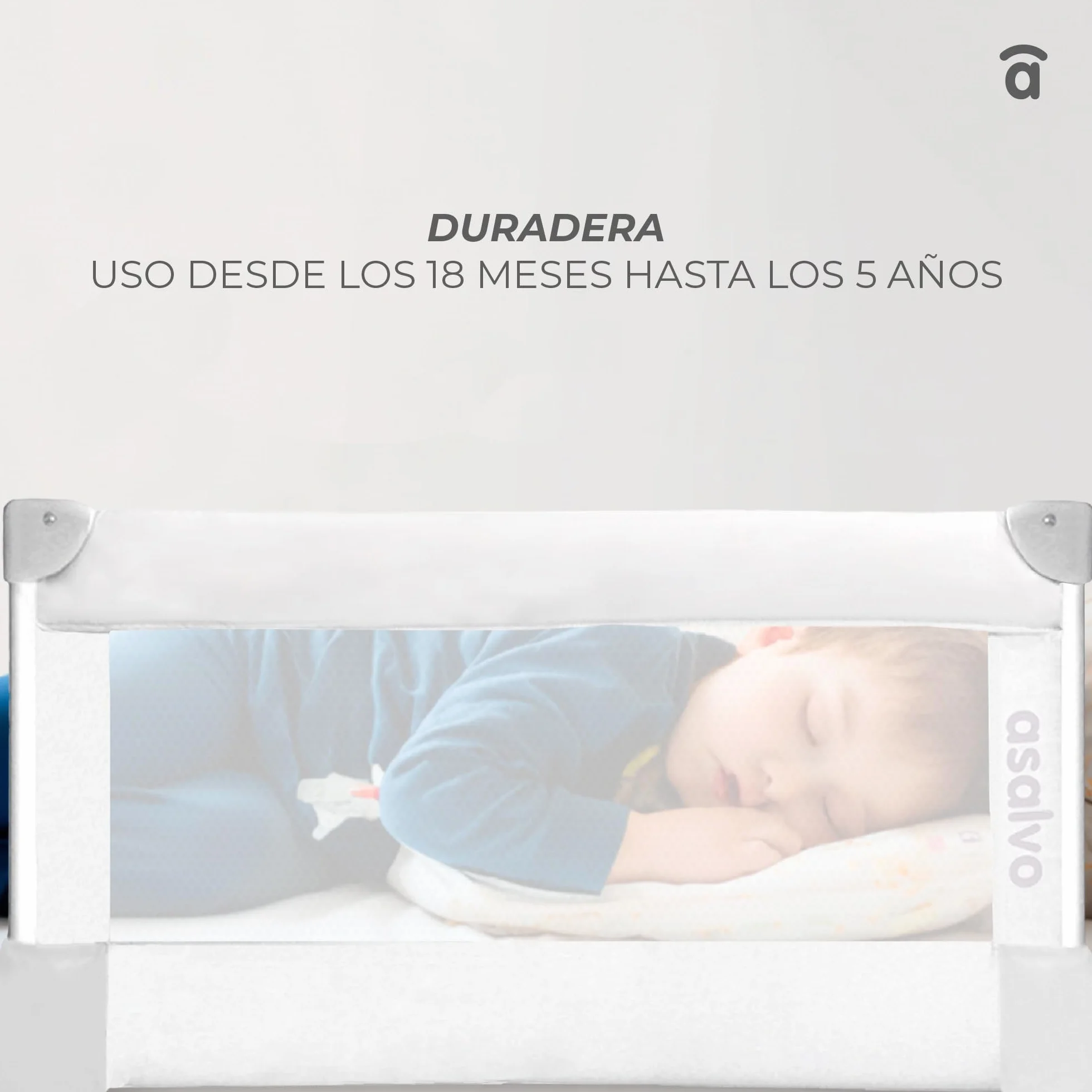Asalvo Bed Guard 90 cm One Size