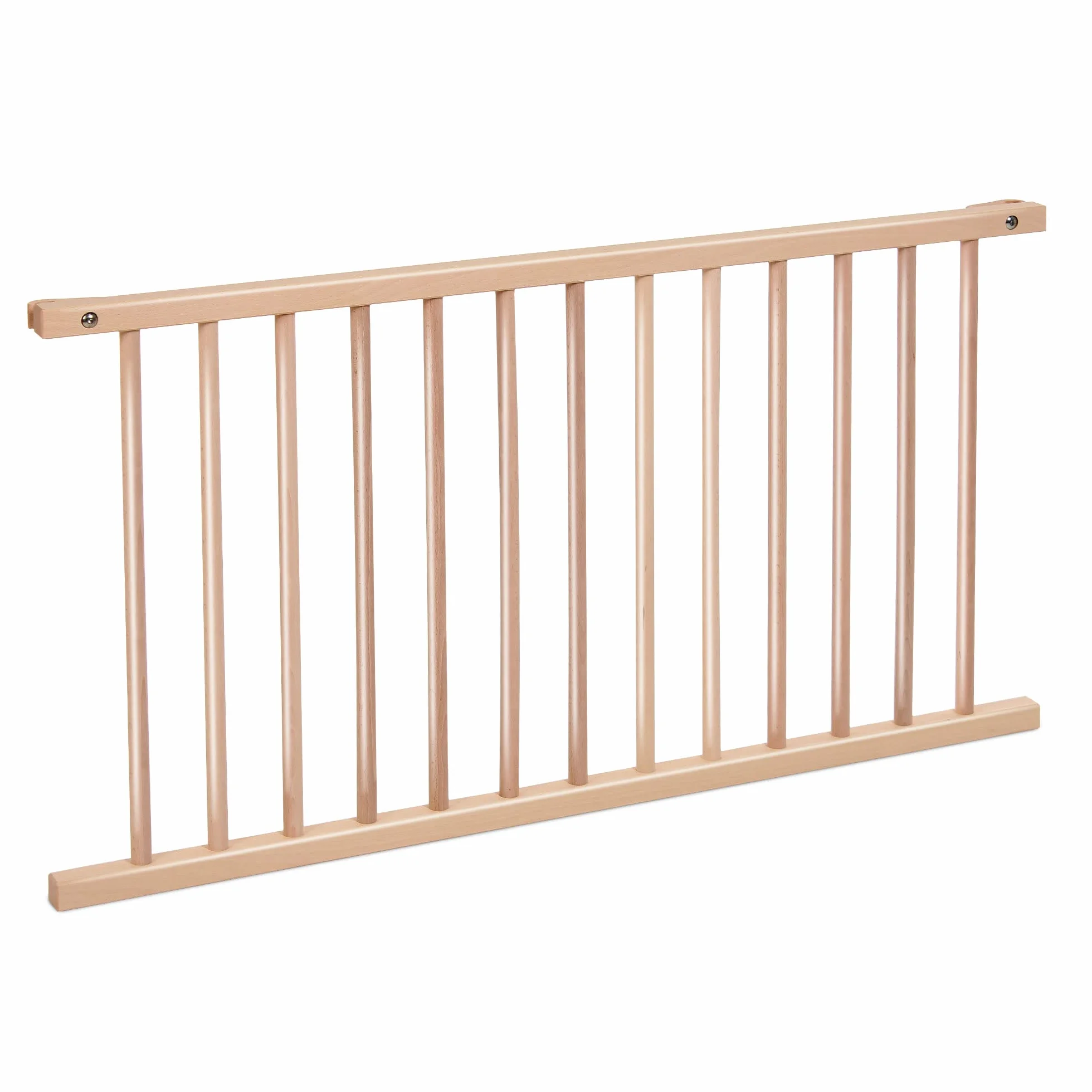 babybay Kratka zamykająca do łóżeczka dziecięcego, pasuje do modelu Boxspring XXL, kolor naturalny lakierowany